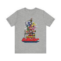 Zyuranger Super Sentai T Shirt Custom Graphic Art Cosplay Shirts Power Rangers Retro Vintage 90s Tee