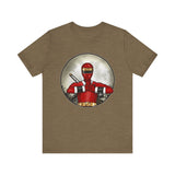 Kakuranger Ninja Red Super Sentai T Shirt Custom Graphic Art Cosplay Shirts Power Rangers Retro Vintage 90s Tee