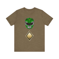 MMPR Green Helmet Super Sentai T Shirt Custom Graphic Art Cosplay Shirts Power Rangers Retro Vintage 90s Tee