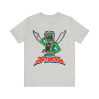 Gokaiger Green Roll Call Super Sentai T Shirt Custom Graphic Art Cosplay Shirts Power Rangers Retro Vintage 90s Tee