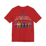 Gokaiger Ranger Keys Super Sentai T Shirt Custom Graphic Art Cosplay Shirts Power Rangers Retro Vintage 90s Tee