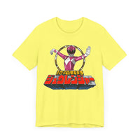 Pink Zyuranger Super Sentai T Shirt Custom Graphic Art Cosplay Shirts Power Rangers Retro Vintage 90s Tee