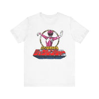 Pink Zyuranger Super Sentai T Shirt Custom Graphic Art Cosplay Shirts Power Rangers Retro Vintage 90s Tee