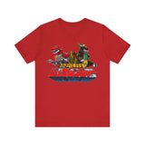 Zyurangers Red Green Mechas Super Sentai T Shirt Custom Graphic Art Cosplay Shirts Power Rangers Retro Vintage 90s Tee