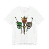 Ranger Evolution Super Sentai T Shirt Custom Graphic Art Cosplay Shirts Power Rangers Retro Vintage 90s Tee