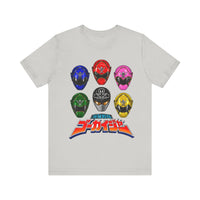 Gokaiger Helmets Super Sentai T Shirt Custom Graphic Art Cosplay Shirts Power Rangers Retro Vintage 90s Tee