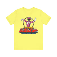 Pink Zyuranger Super Sentai T Shirt Custom Graphic Art Cosplay Shirts Power Rangers Retro Vintage 90s Tee