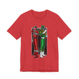 BFF Rangers Super Sentai T Shirt Custom Graphic Art Cosplay Shirts Green Ranger Power Rangers Retro Vintage 90s Tee