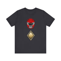 MMPR Red Dragon Shield Super Sentai T Shirt Custom Graphic Art Cosplay Shirts Power Rangers Retro Vintage 90s Tee