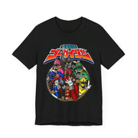 Gokaiger Team Super Sentai T Shirt Custom Graphic Art Cosplay Shirts Power Rangers Retro Vintage 90s Tee