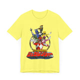 Zyuranger Team Super Sentai T Shirt Custom Graphic Art Cosplay Shirts Power Rangers Retro Vintage 90s Tee