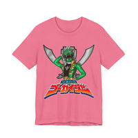 Gokaiger Green Roll Call Super Sentai T Shirt Custom Graphic Art Cosplay Shirts Power Rangers Retro Vintage 90s Tee