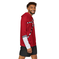 ToQger Red Hoodie (Full Print) Super Sentai T Shirt Custom Graphic Art Cosplay Shirts Power Rangers Retro Vintage 90s Tee