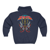 Gokaiger Gear Full Zip Hoodie Super Sentai T Shirt Custom Graphic Art Cosplay Shirts Power Rangers Retro Vintage 90s Tee