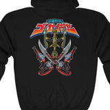 Gokaiger Gear Full Zip Hoodie Super Sentai T Shirt Custom Graphic Art Cosplay Shirts Power Rangers Retro Vintage 90s Tee