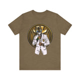 MMPR JDF OG White Ranger  Super Sentai T Shirt Custom Graphic Art Cosplay Shirts Power Rangers Retro Vintage 90s Tee