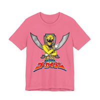 Gokaiger Yellow Roll Call  Super Sentai T Shirt Custom Graphic Art Cosplay Shirts Power Rangers Retro Vintage 90s Tee