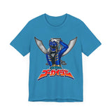 Gokaiger Blue Roll Call Super Sentai T Shirt Custom Graphic Art Cosplay Shirts Power Rangers Retro Vintage 90s Tee