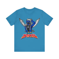 Gokaiger Blue Roll Call Super Sentai T Shirt Custom Graphic Art Cosplay Shirts Power Rangers Retro Vintage 90s Tee
