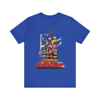 Zyuranger Super Sentai T Shirt Custom Graphic Art Cosplay Shirts Power Rangers Retro Vintage 90s Tee