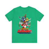 Zyuranger Team Super Sentai T Shirt Custom Graphic Art Cosplay Shirts Power Rangers Retro Vintage 90s Tee