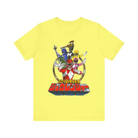 Zyuranger Team Super Sentai T Shirt Custom Graphic Art Cosplay Shirts Power Rangers Retro Vintage 90s Tee