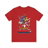 Zyuranger Team Super Sentai T Shirt Custom Graphic Art Cosplay Shirts Power Rangers Retro Vintage 90s Tee