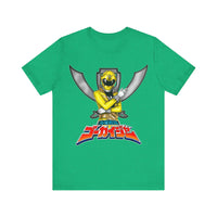 Gokaiger Yellow Roll Call  Super Sentai T Shirt Custom Graphic Art Cosplay Shirts Power Rangers Retro Vintage 90s Tee