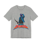 Gokaiger Gokai Blue Roll Call  Super Sentai T Shirt Custom Graphic Art Cosplay Shirts Power Rangers Retro Vintage 90s Tee