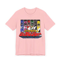 Zyuranger Super Sentai T Shirt Custom Graphic Art Cosplay Shirts Power Rangers Retro Vintage 90s Tee