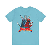Gokai Red/Blue Super Sentai T Shirt Custom Graphic Art Cosplay Shirts Power Rangers Retro Vintage 90s Tee