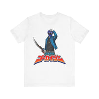 Gokaiger Gokai Blue Roll Call  Super Sentai T Shirt Custom Graphic Art Cosplay Shirts Power Rangers Retro Vintage 90s Tee