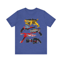 Sentai Blasters Super Sentai T Shirt Custom Graphic Art Cosplay Shirts Power Rangers Retro Vintage 90s Tee