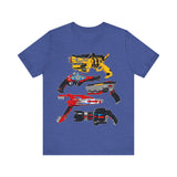 Sentai Blasters Super Sentai T Shirt Custom Graphic Art Cosplay Shirts Power Rangers Retro Vintage 90s Tee