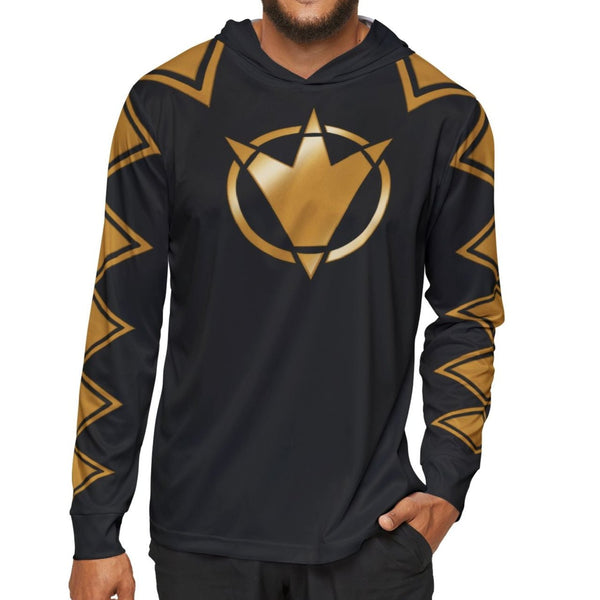 Abaranger Black Hoodie (Full Print) Super Sentai T Shirt Custom Graphic Art Cosplay Shirts Power Rangers Retro Vintage 90s Tee