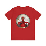 Kakuranger Ninja Red Super Sentai T Shirt Custom Graphic Art Cosplay Shirts Power Rangers Retro Vintage 90s Tee