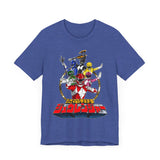 Zyuranger Team Super Sentai T Shirt Custom Graphic Art Cosplay Shirts Power Rangers Retro Vintage 90s Tee