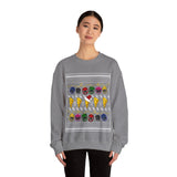 MMPR Ugly Christmas Sweatshirt Custom Graphic Art Cosplay Shirts Rangers Retro Vintage 90s