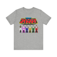 Dairanger keys Super Sentai T Shirt Custom Graphic Art Cosplay Gokaiger Shirts Power Rangers Retro Vintage 90s Tee