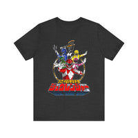 Zyuranger Team Super Sentai T Shirt Custom Graphic Art Cosplay Shirts Power Rangers Retro Vintage 90s Tee