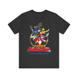 Zyuranger Team Super Sentai T Shirt Custom Graphic Art Cosplay Shirts Power Rangers Retro Vintage 90s Tee