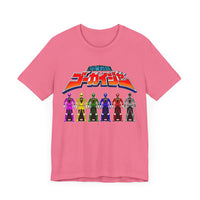 Gokaiger Ranger Keys Super Sentai T Shirt Custom Graphic Art Cosplay Shirts Power Rangers Retro Vintage 90s Tee