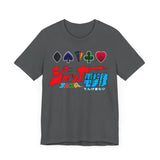 JAKQ Super Sentai T Shirt Custom Graphic Art Cosplay Shirts Power Rangers Retro Vintage 90s Tee
