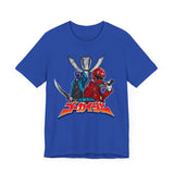 Gokai Red/Blue Super Sentai T Shirt Custom Graphic Art Cosplay Shirts Power Rangers Retro Vintage 90s Tee