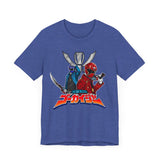 Gokai Red/Blue Super Sentai T Shirt Custom Graphic Art Cosplay Shirts Power Rangers Retro Vintage 90s Tee