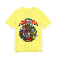 Gokaiger Team Super Sentai T Shirt Custom Graphic Art Cosplay Shirts Power Rangers Retro Vintage 90s Tee