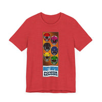 MMPR Comic Box Super Sentai T Shirt Custom Graphic Art Cosplay Shirts Power Rangers Retro Vintage 90s Tee