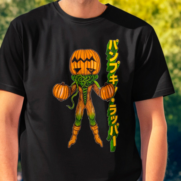 MMPR Pumpkin Rapper Super Sentai T Shirt Custom Graphic Art Cosplay Shirts Power Rangers Retro Vintage 90s Tee