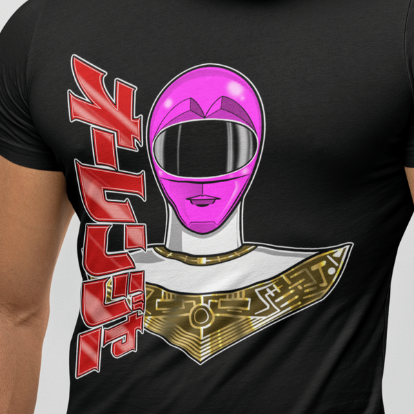 Ohranger Pink Super Sentai T Shirt Custom Graphic Art Cosplay Shirts Power Rangers Retro Vintage 90s Tee