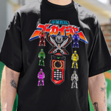Gokaiger Gokai Change Super Sentai T Shirt Custom Graphic Art Cosplay Shirts Power Rangers Retro Vintage 90s Tee